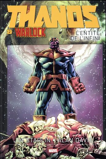 Couverture du livre « Thanos : l'entité de l'infini » de Alan Davis et Jim Starlin aux éditions Panini