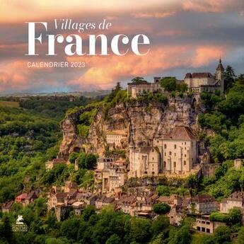 Couverture du livre « Calendrier villages de France (édition 2023) » de  aux éditions Place Des Victoires