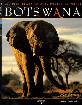 Couverture du livre « Botswana » de Alain Pons et Christine Baillet aux éditions En'print