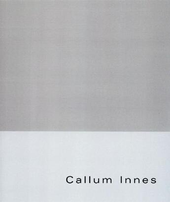 Couverture du livre « Innes Callum ; from memory » de Fiona Bradley aux éditions Hatje Cantz