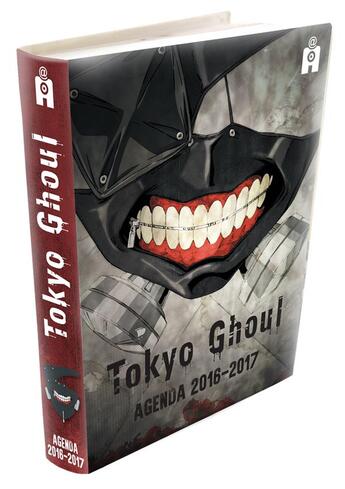 Couverture du livre « Tokyo ghoul : agenda scolaire (édition 2016/2017) » de Sui Ishida aux éditions Ynnis