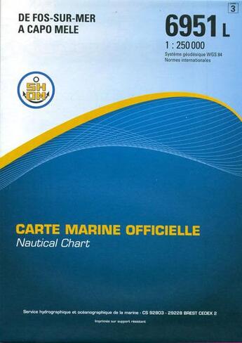 Couverture du livre « 6951l de fos sur mer a capo mele » de  aux éditions Epshom