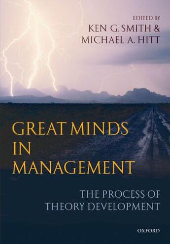 Couverture du livre « Great Minds in Management: The Process of Theory Development » de Ken G Smith aux éditions Oup Oxford