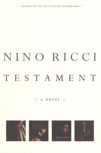 Couverture du livre « Testament » de Nino Ricci aux éditions Houghton Mifflin Harcourt