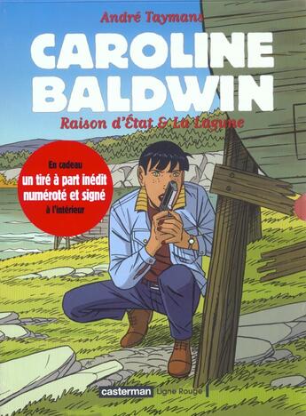 Couverture du livre « Caroline Baldwin : coffret vol.2 : t.7 et t.8 » de Andre Taymans aux éditions Casterman