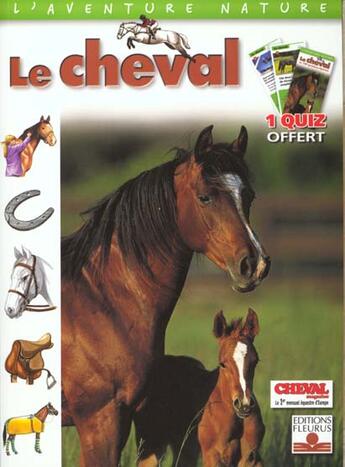 Couverture du livre « Cheval + cartes » de Frédéric Chéhu aux éditions Fleurus