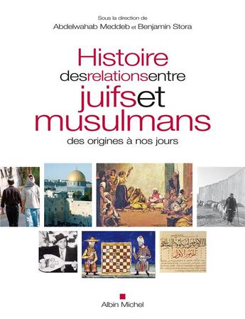 Couverture du livre « Histoire des relations entre juifs et musulmans, des origines à nos jours » de Benjamin Stora et Abdelwahab Meddeb aux éditions Albin Michel