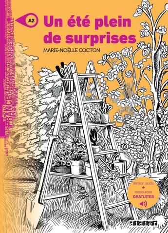 Couverture du livre « Un été plein de surprises ; A2 » de Marie-Noelle Cocton aux éditions Didier