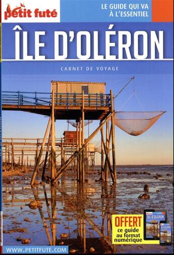 Couverture du livre « Guide ile d'oleron 2023 carnet petit fute » de Collectif Petit Fute aux éditions Le Petit Fute