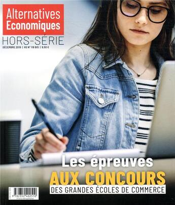 Couverture du livre « Hors-serie n118 bis - les epreuves aux concours des grandes ecoles de commerce » de  aux éditions Alternatives Economiques