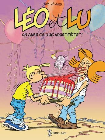 Couverture du livre « Léo et Lu Tome 10 : on aime beaucoup ce que vous 