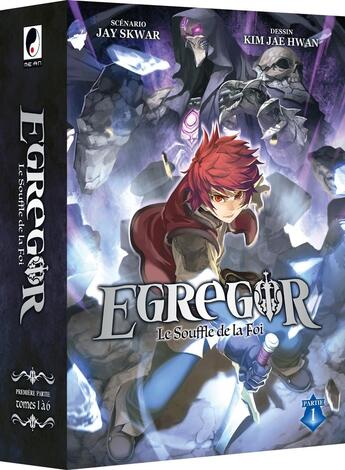 Couverture du livre « Egregor ; le souffle de la foi : coffret Tomes 1 à 6 » de Kim Jae Hwan et Jay Skwar aux éditions Meian