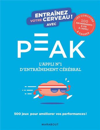 Couverture du livre « Entraînez votre cerveau avec Peak » de Peak aux éditions Marabout