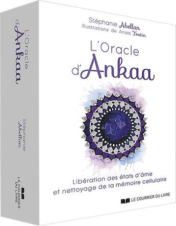 Couverture du livre « L'oracle d'Ankaa » de Stephanie Abellan aux éditions Courrier Du Livre