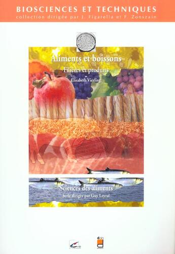 Couverture du livre « Sciences Des Aliments Tome 4 Filieres Et Produits Aliments Et Boissons » de Vierling E aux éditions Doin