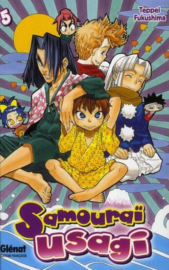 Couverture du livre « Samouraï usagi Tome 5 » de Fukushima aux éditions Glenat