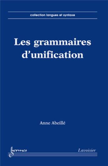 Couverture du livre « Les nouvelles syntaxes » de Anne Abeille aux éditions Hermes Science Publications