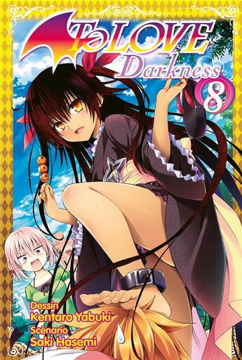 Couverture du livre « To love darkness Tome 8 » de Kentaro Yabuki et Saki Hasemi aux éditions Delcourt