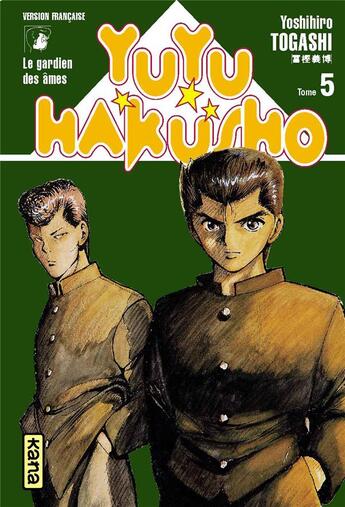 Couverture du livre « Yuyu Hakusho : les gardiens des âmes Tome 5 » de Yoshihiro Togashi aux éditions Kana