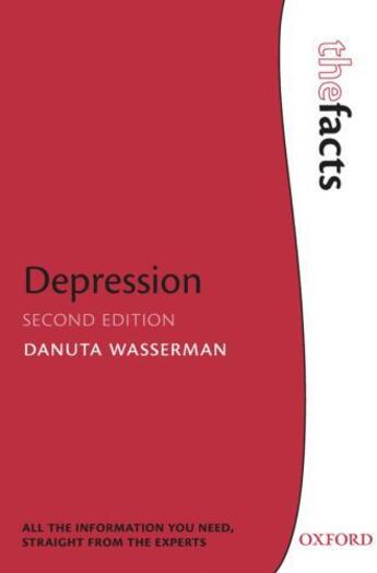 Couverture du livre « Depression » de Wasserman Danuta aux éditions Oup Oxford