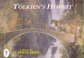 Couverture du livre « Tolkien's hobbit postcard » de J.R.R. Tolkien aux éditions Harper Collins Uk