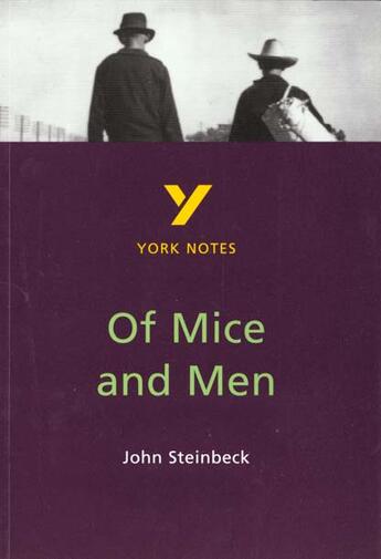 Couverture du livre « Of Nice And Men » de John Steinbeck aux éditions Longman