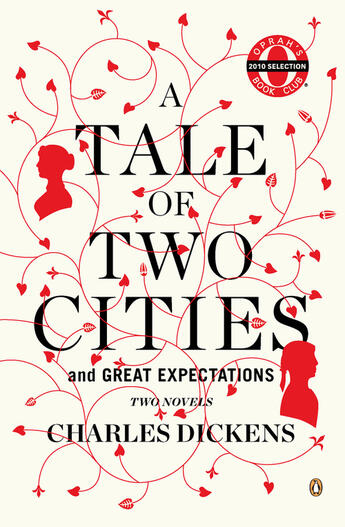 Couverture du livre « A Tale of Two Cities and Great Expectations (Oprah's Book Club) » de Charles Dickens aux éditions Penguin Group Us
