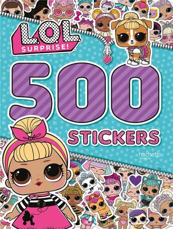 Couverture du livre « Lol - 500 stickers » de  aux éditions Hachette Jeunesse