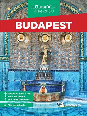 Couverture du livre « Le guide vert week&go ; Budabest » de Collectif Michelin aux éditions Michelin