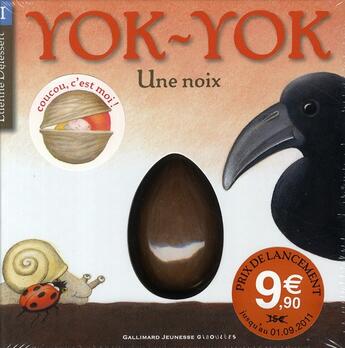 Couverture du livre « Yok-Yok, une noix » de Etienne Delessert aux éditions Gallimard-jeunesse