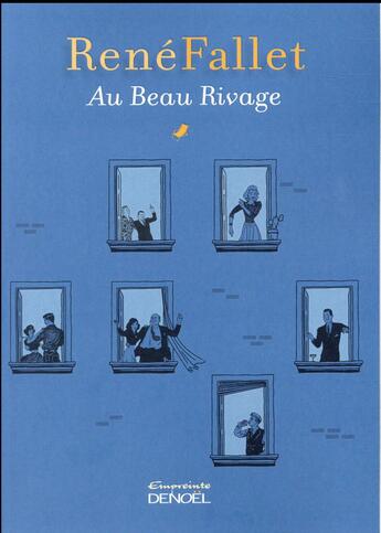 Couverture du livre « Au beau rivage » de René Fallet aux éditions Denoel