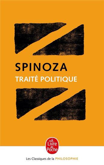 Couverture du livre « Traité politique » de Baruch Spinoza aux éditions Le Livre De Poche