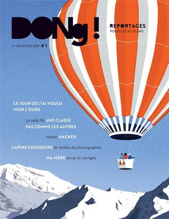 Couverture du livre « Dong ! numero 1 » de Botte Raphaele/Labou aux éditions Actes Sud