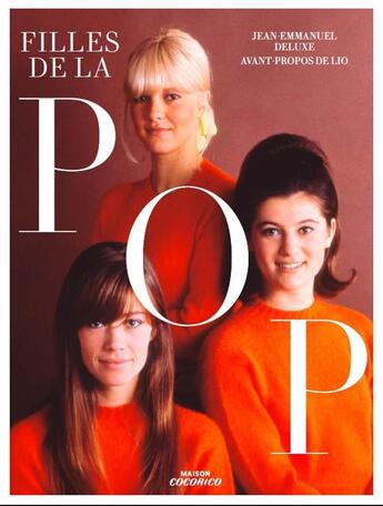 Couverture du livre « Filles de la pop » de Jean-Emmanuel Deluxe aux éditions Huginn & Muninn