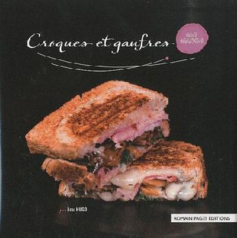 Couverture du livre « Croques et gaufres » de Lou Hugo aux éditions Romain Pages