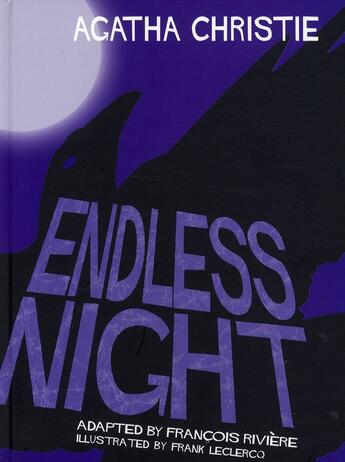 Couverture du livre « Agatha Christie en VO ; endless night » de Francois Riviere et Frank Leclercq aux éditions Paquet