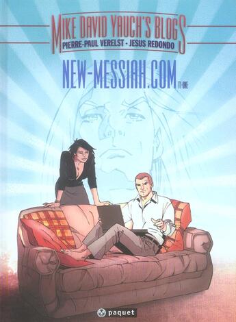 Couverture du livre « New-messiah.com Tome 1 ; one » de Verelst/Redondo aux éditions Paquet