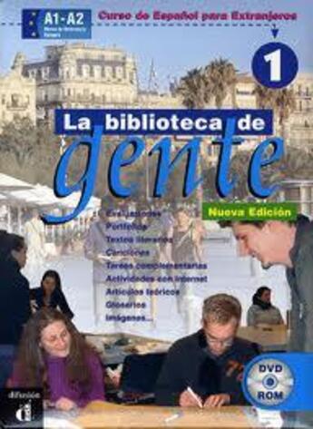 Couverture du livre « Biblioteca De Gente 1 - Dvd » de  aux éditions La Maison Des Langues