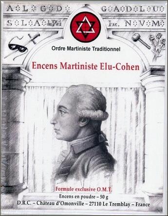 Couverture du livre « Encens elu-cohen » de  aux éditions Diffusion Rosicrucienne