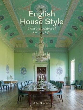 Couverture du livre « English house style from the archives of country life » de  aux éditions Rizzoli