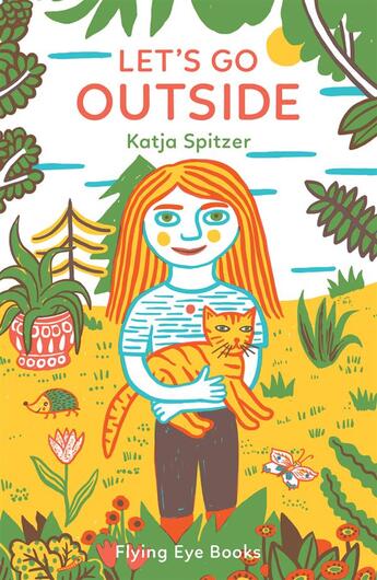 Couverture du livre « Let's go outside » de Katja Spitzer aux éditions Flying Eye Books