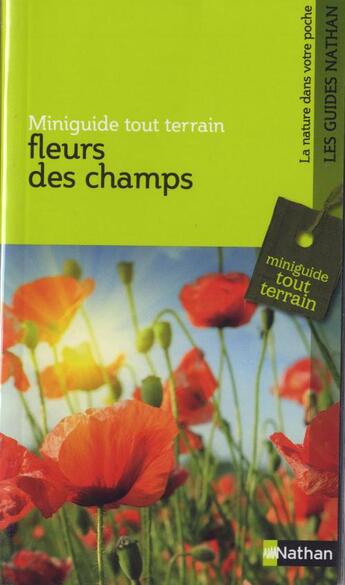 Couverture du livre « Fleurs des champs » de Marlies Gerner aux éditions Nathan