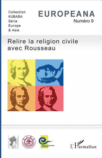 Couverture du livre « Relire la religion civile avec Rousseau » de Revue Europeana aux éditions L'harmattan