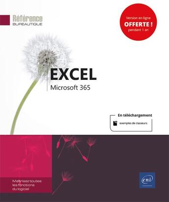 Couverture du livre « Excel Microsoft 365 » de  aux éditions Eni