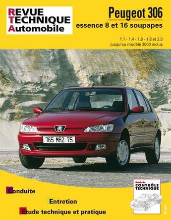 Couverture du livre « Peugeot 306 - essence 8 et 16 soupapes » de Etai aux éditions Etai