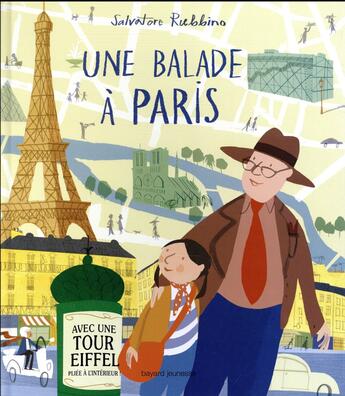 Couverture du livre « Une balade à Paris » de Rubbino Salvatore aux éditions Bayard Jeunesse