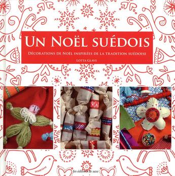 Couverture du livre « Un Noël suédois » de Lotta Glave aux éditions De Saxe