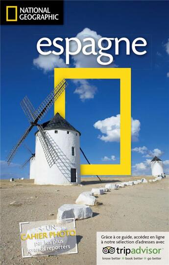 Couverture du livre « Espagne » de F Dunlop aux éditions National Geographic