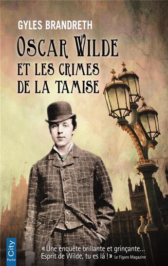 Couverture du livre « Oscar Vilde et les crimes de la Tamise » de Gyles Brandreth aux éditions Terra Nova