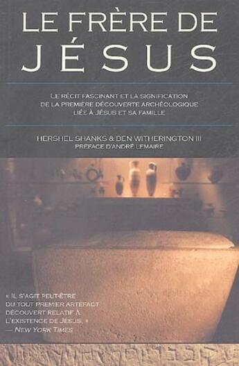 Couverture du livre « Le frère de Jésus » de Hershel Shanks et Witherington aux éditions Ada